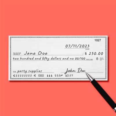 Does a Check Have to Be in Cursive? A Detailed Discussion