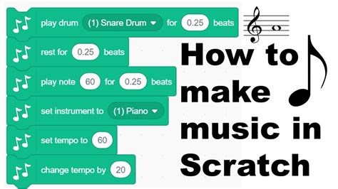 how to put music in scratch